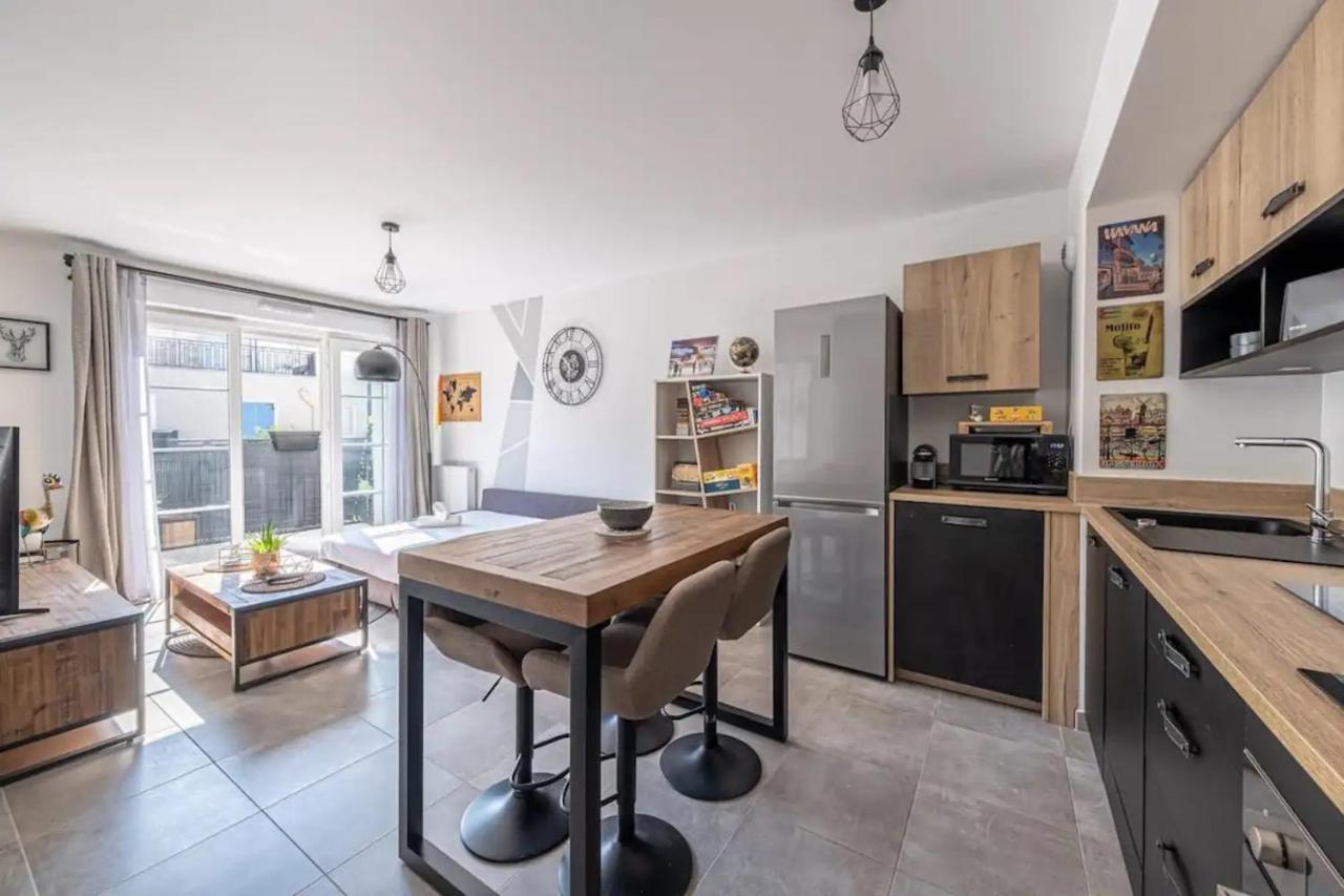 F2 Cozy Pour 4 Proche Disneyland - Fairytale Factory Villeneuve-Saint-Denis ภายนอก รูปภาพ