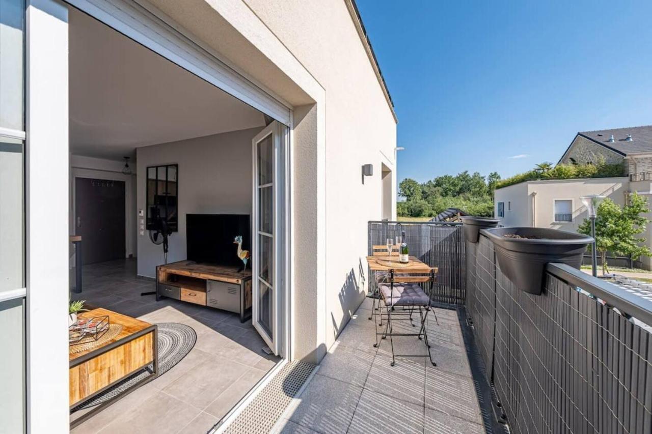 F2 Cozy Pour 4 Proche Disneyland - Fairytale Factory Villeneuve-Saint-Denis ภายนอก รูปภาพ